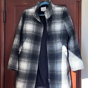 Loft wool blend coat